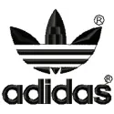 Adidas Logo Stitching Pattern for Brand Identity