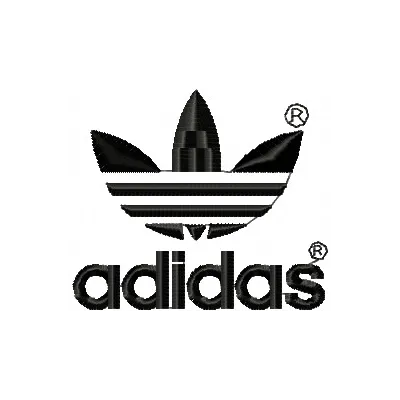 Adidas Logo Stitching Pattern for Brand Identity