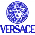 Versace Logo Stitching Pattern for Brand Identity