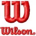 Wilson Logo Stitching Pattern for Brand Identity