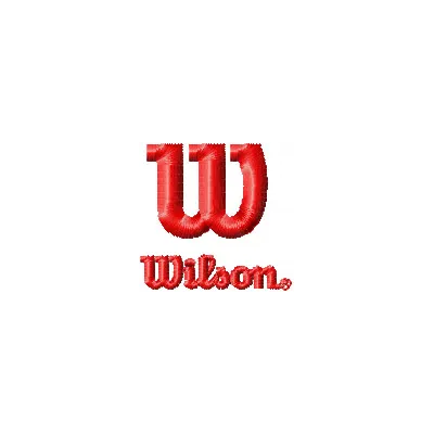 Wilson Logo Stitching Pattern for Brand Identity