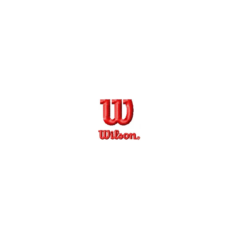 Wilson Logo Stitching Pattern for Brand Identity