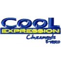 Cool Expression Logo Stitching Pattern for Brands