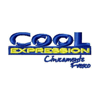 Cool Expression Logo Stitching Pattern for Brands