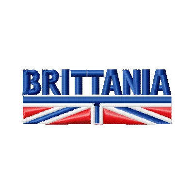 Britannia Logo Stitching Pattern for Your Brand
