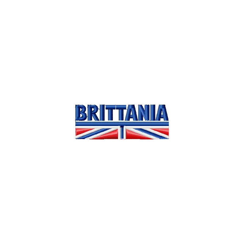 Britannia Logo Stitching Pattern for Your Brand