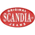 Scandia Jeans Logo Embroidery Pattern for Brands
