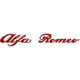 Alfa Romeo Logo 2  embroidery design - Embroidery Design
