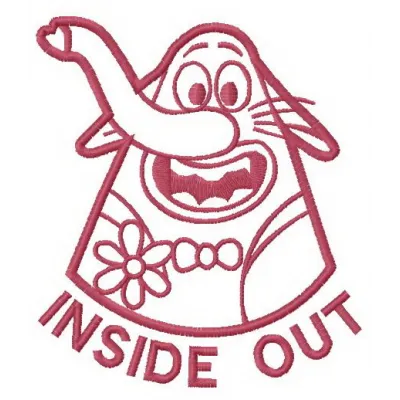 Bing Bong Stitching Pattern - Inside Out Character Design