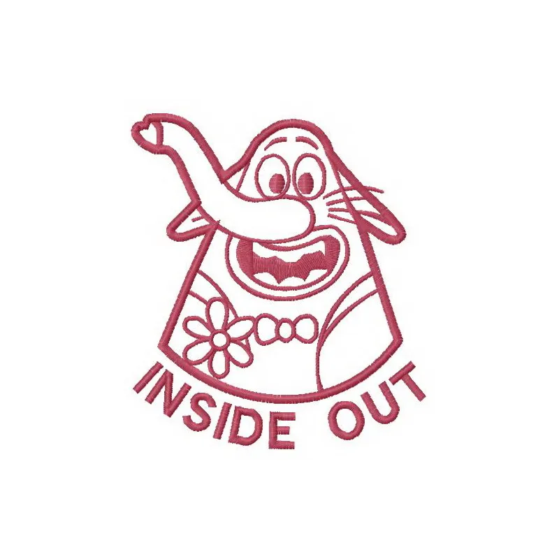 Bing Bong Stitching Pattern - Inside Out Character Design