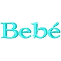 Bebe Logo Stitching Pattern for Brand Identity