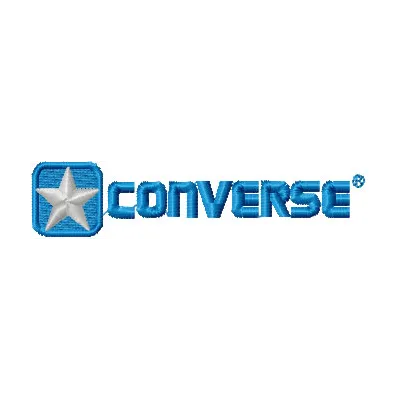 Converse Logo Stitching Pattern for Brand Enthusiasts