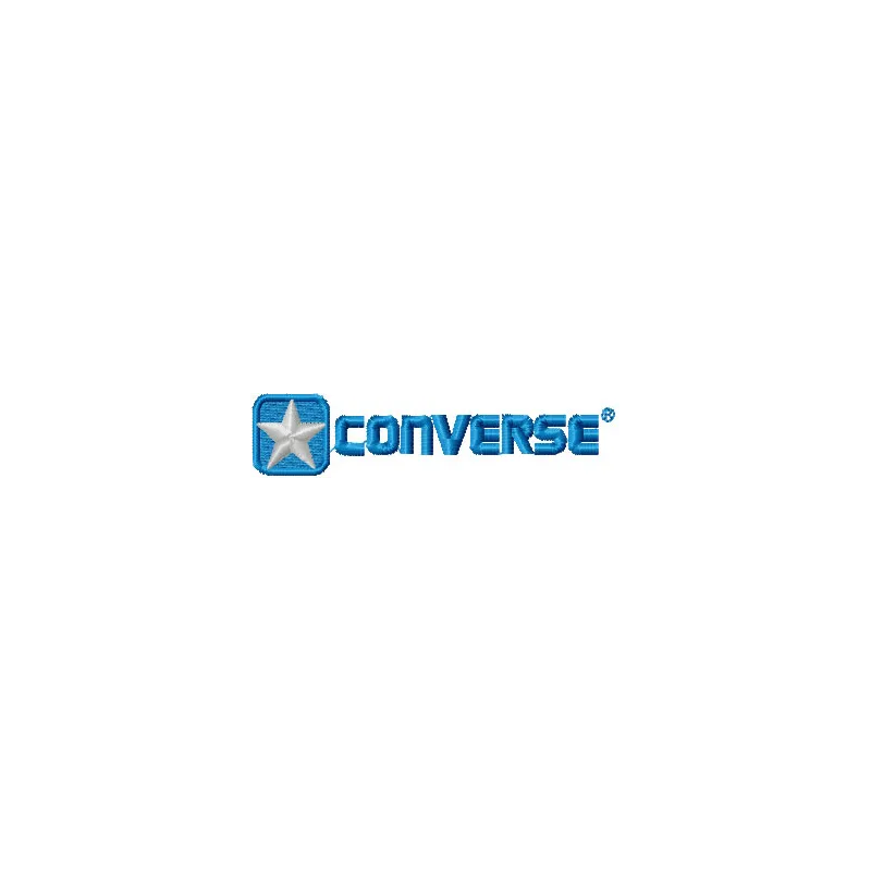 Converse Logo Stitching Pattern for Brand Enthusiasts