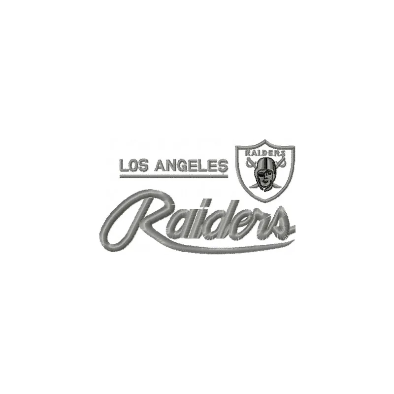 Raiders Logo Stitching Pattern for Sports Fans