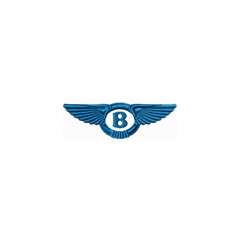 Bentley Logo Stitching Pattern for Brand Identity