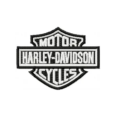 Harley Davidson Logo Stitching Pattern