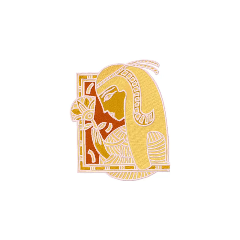 Nefertiti Stitching Pattern | Ancient Egyptian Design