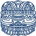Crown Embroidery Design - Ancient Maya Inspiration