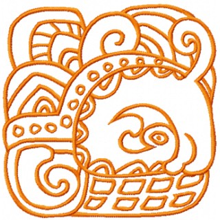 Waves Among the Rocks embroidery design - Embroidery Design