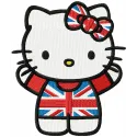 Charming Kitten Great Britain Stitching Pattern