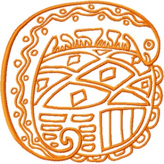 Iguana on the Rock  embroidery design - Embroidery Design