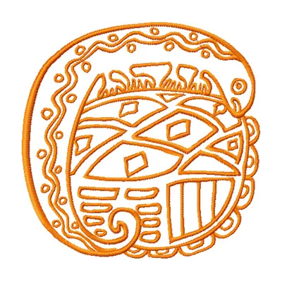 Iguana on the Rock Embroidery Design