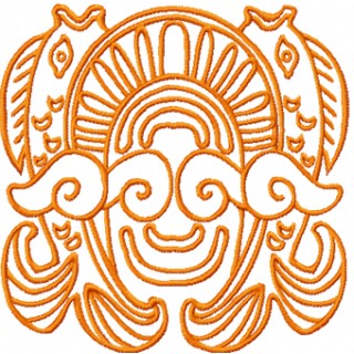 Good Catch embroidery design - Embroidery Design