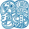 Window to the World Embroidery Design - Art of Ancient Maya