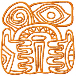 The Heart of a Warrior embroidery design - Embroidery Design