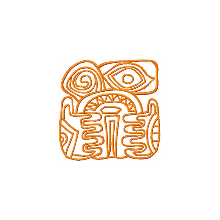 The Heart of a Warrior embroidery design - Embroidery Design