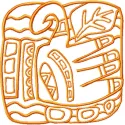 Friend's Hand Embroidery Design - Ancient Maya Art