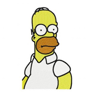 Homer 3 embroidery design - Embroidery Design