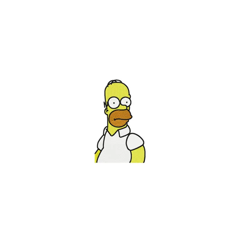 Homer Simpson Stitching Pattern | Download Now
