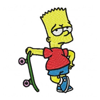 Bart 1 embroidery design - Embroidery Design