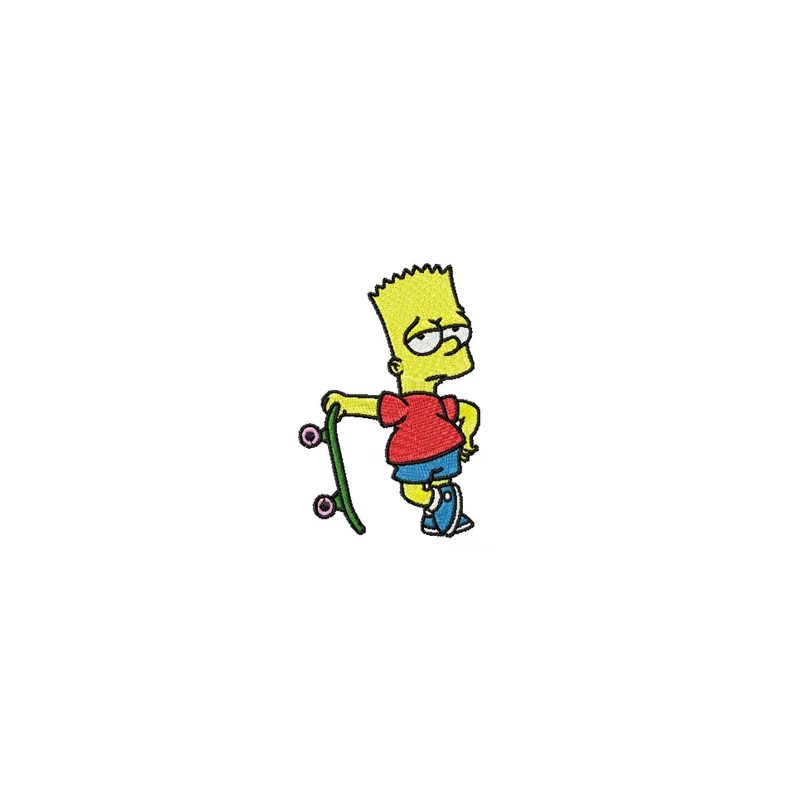 Bart Simpson Stitching Pattern for Fans
