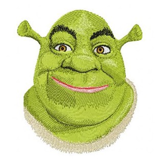 Shrek  embroidery design - Embroidery Design