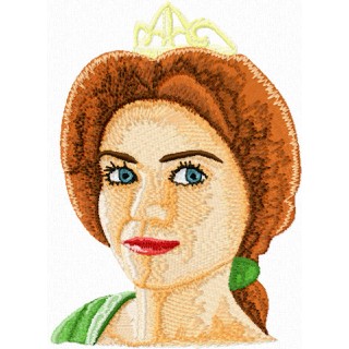 Princess Fiona 1  embroidery design - Embroidery Design