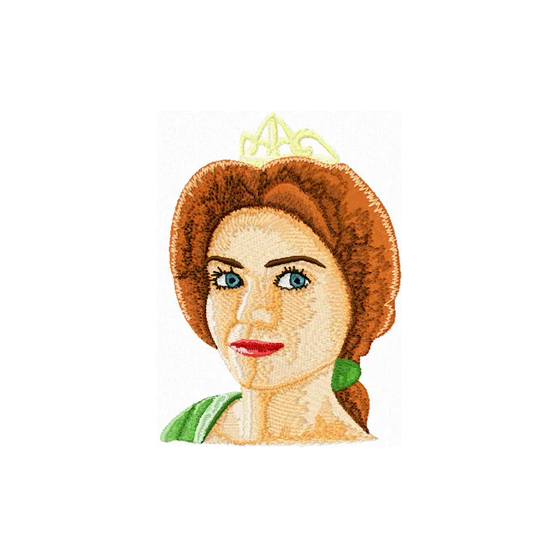 Princess Fiona 1  embroidery design - Embroidery Design