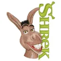 Donkey with Logo embroidery design - Embroidery Design