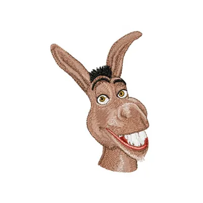 Donkey embroidery design - Embroidery Design