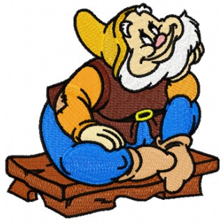 Happy 2  embroidery design - Embroidery Design