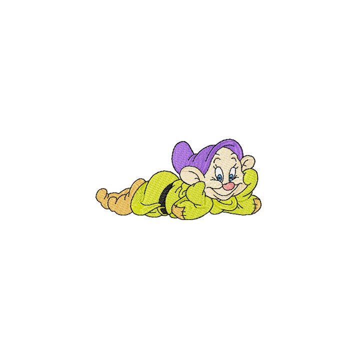 Dopey  embroidery design - Embroidery Design