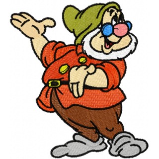 Doc Happy  embroidery design - Embroidery Design