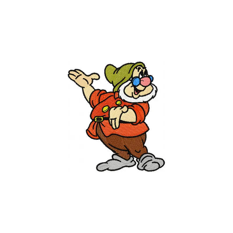 Doc Happy  embroidery design - Embroidery Design