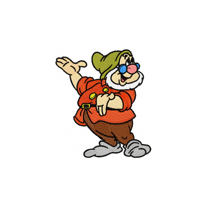 Doc Happy  embroidery design - Embroidery Design