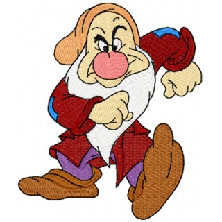 Grumpy  embroidery design - Embroidery Design