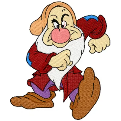 Grumpy  embroidery design - Embroidery Design