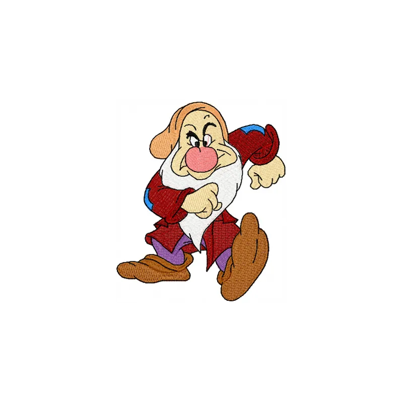 Grumpy  embroidery design - Embroidery Design