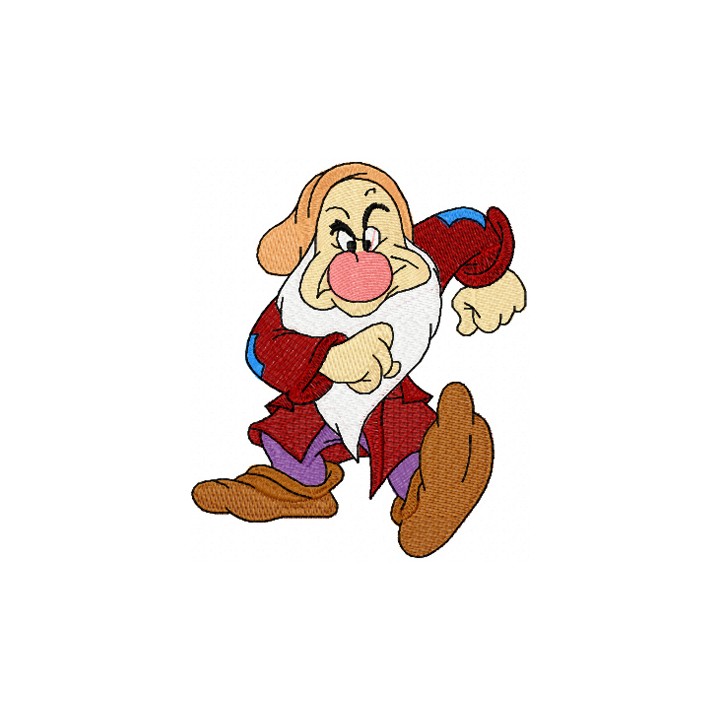 Grumpy  embroidery design - Embroidery Design