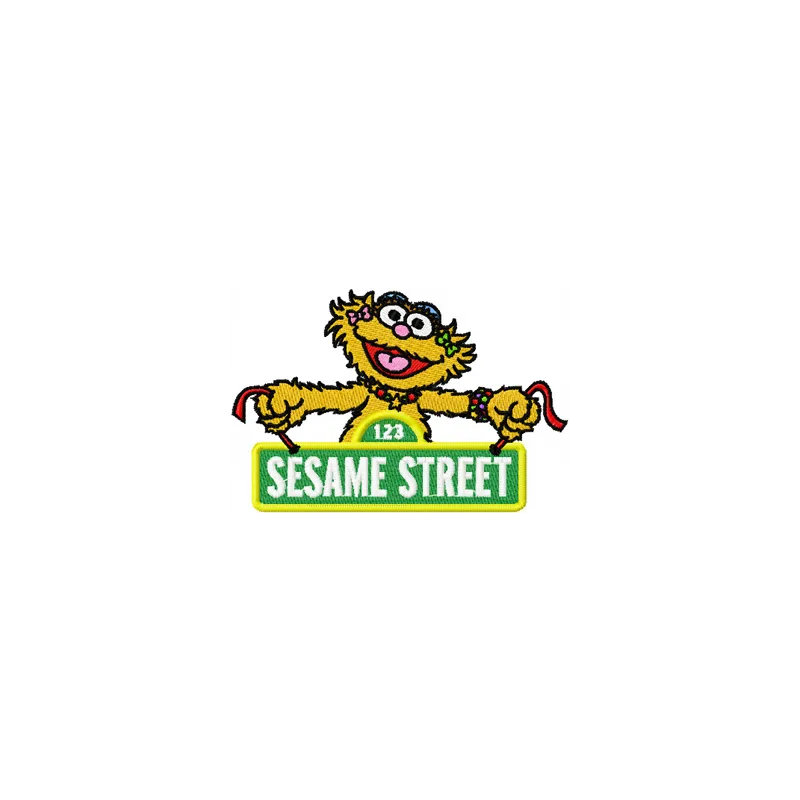 Elmo Invitation Stitching Pattern for Kids' Projects